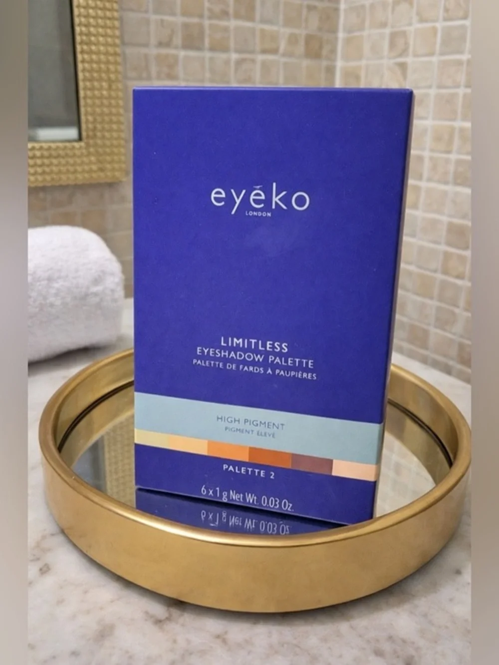Eyeko London 🎀 Limitless Eyeshadow Palette 2 | High Pigment 6 Shade Compact